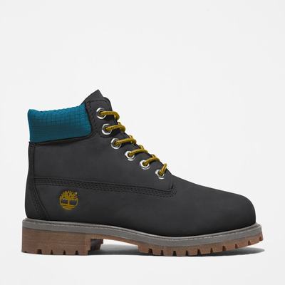 Dětské Zimní Boty Timberland Premium 6-Inch Waterproof Černé Blankyt | TI85402-156