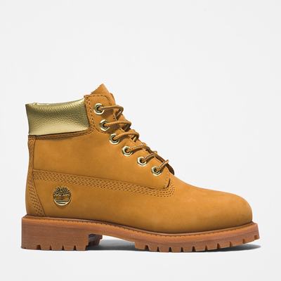 Dětské Zimní Boty Timberland Premium 6 Inch Světle Hnědé | TI89517-048