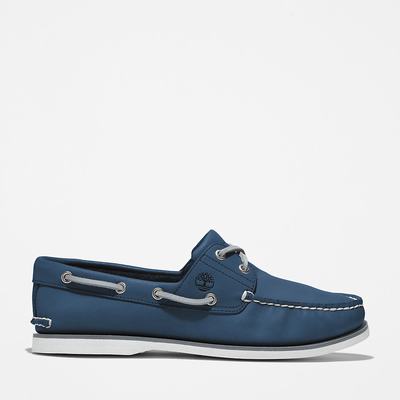 Pánské Boty Sebago Timberland 2-Eye Classic Tmavě Blankyt | TI07618-813