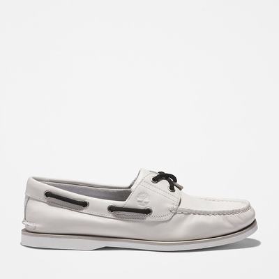 Pánské Boty Sebago Timberland 2-Eye Classic Bílé | TI12645-840