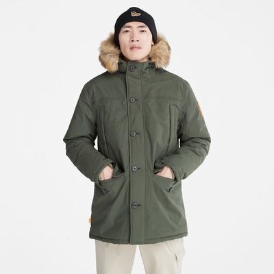 Pánské Bundy Parka Timberland Boundary Peak Warm Tmavě Zelene | TI81052-641