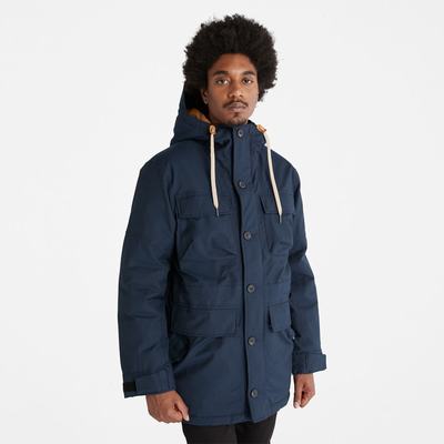 Pánské Bundy Parka Timberland Expedition Field Tmavě Blankyt | TI16035-258
