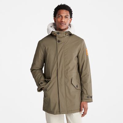 Pánské Bundy Parka Timberland Mt. Kelsey Fishtail Tmavě Zelene | TI42038-354