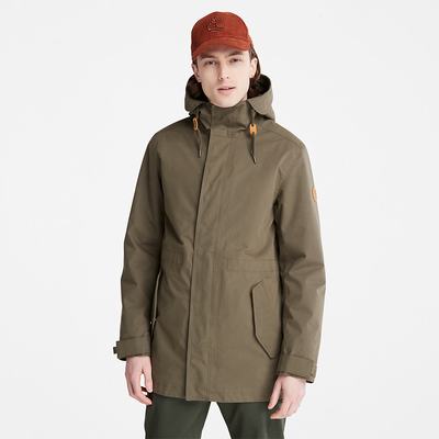 Pánské Bundy Parka Timberland Snowdon Peak 3-in-1 Waterproof Zelene | TI59742-259