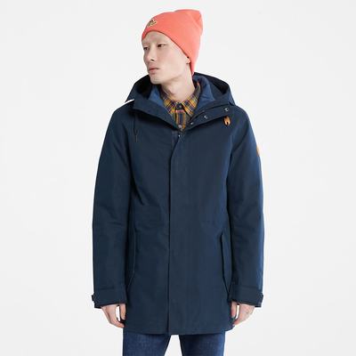 Pánské Bundy Parka Timberland Snowdon Peak 3-in-1 Waterproof Tmavě Blankyt | TI86490-572