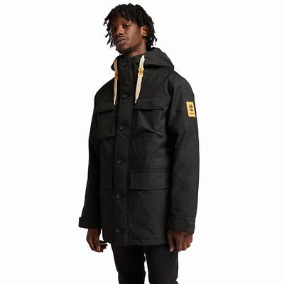 Pánské Bundy Parka Timberland Wilmington DryVent™ Field Černé | TI07283-624