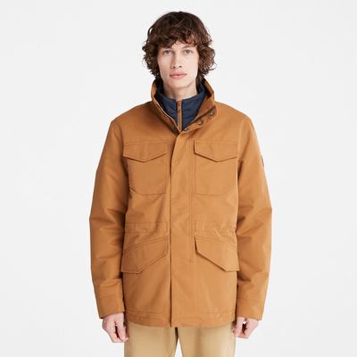 Pánské Bundy Timberland 3-in-1 Rain Hnědé | TI96348-037
