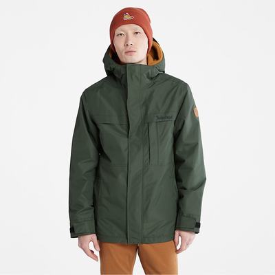 Pánské Bundy Timberland Benton 3-in-1 Tmavě Zelene | TI83521-914