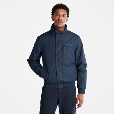 Pánské Bundy Timberland Benton Vody-Resistant Insulated Tmavě Blankyt | TI94786-926