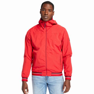 Pánské Bundy Timberland Coastal Cool Bomber Červené | TI47831-024