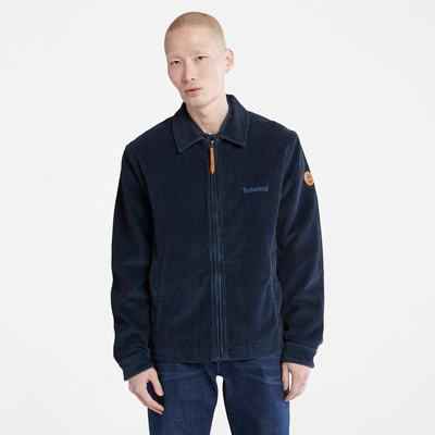 Pánské Bundy Timberland Corduroy Chore Tmavě Blankyt | TI72068-240