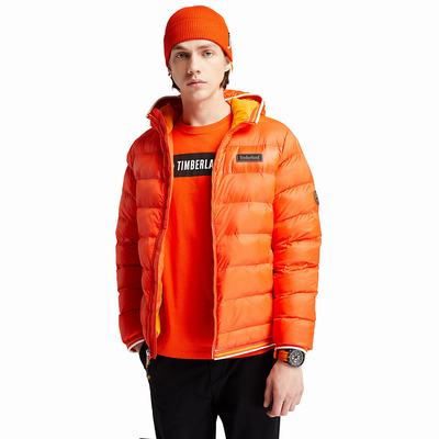 Pánské Bundy Timberland Garfield S Kapucí Puffer Oranžové | TI05496-917