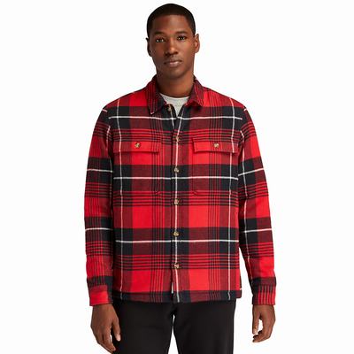Pánské Bundy Timberland Insulated Buffalo Červené | TI85234-923