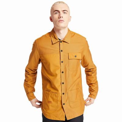Pánské Bundy Timberland Mascoma River Overshirt Žluté | TI62593-753