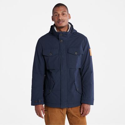 Pánské Bundy Timberland Mount Kelsey Field Tmavě Blankyt | TI57690-560
