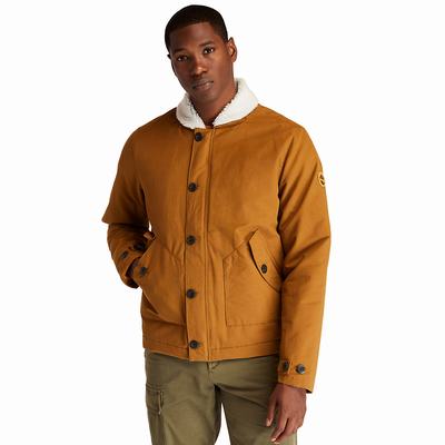 Pánské Bundy Timberland Mount Kelsey N1 Deck Hnědé | TI80362-938