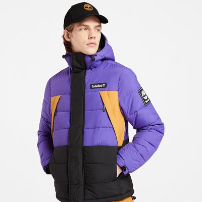 Pánské Bundy Timberland Outdoor Archive Puffer Tmavě Blankyt | TI75369-126