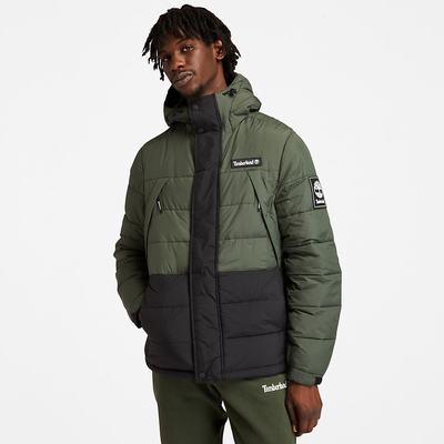 Pánské Bundy Timberland Outdoor Archive Puffer Zelene | TI79203-806