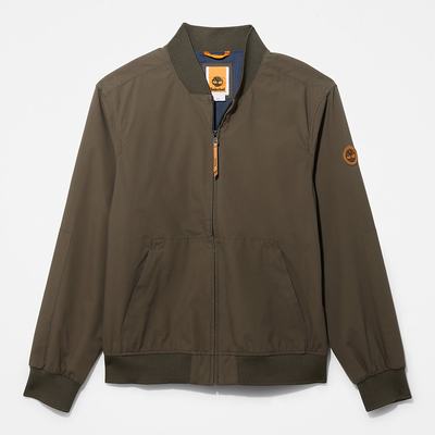 Pánské Bundy Timberland Outdoor Heritage Bomber Tmavě Zelene | TI24186-049