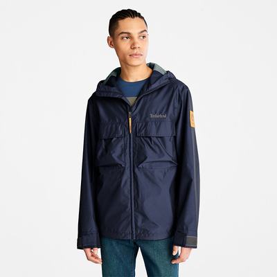 Pánské Bundy Timberland Outdoor Heritage S Kapucí Tmavě Blankyt | TI59817-810
