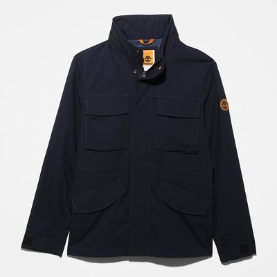 Pánské Bundy Timberland Outdoor Heritage Field Tmavě Blankyt | TI81974-692