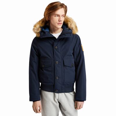 Pánské Bundy Timberland Scar Ridge DryVent™ Snorkel Tmavě Blankyt | TI84795-509
