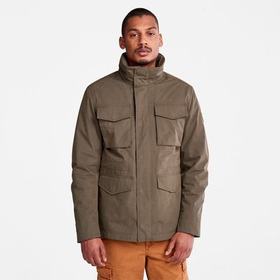 Pánské Bundy Timberland Snowdon Peak 3-in-1 M65 Tmavě Zelene | TI65437-543