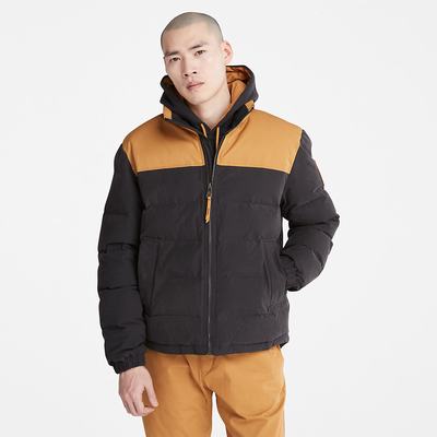 Pánské Bundy Timberland Welch Mountain Puffer Černé | TI61895-257