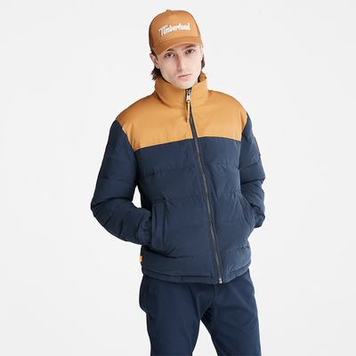 Pánské Bundy Timberland Welch Mountain Puffer Tmavě Blankyt | TI74912-367