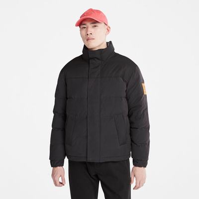 Pánské Bundy Timberland Welch Mountain Reversible Puffer Černé | TI20456-896