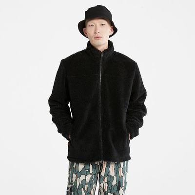 Pánské Bundy Timberland Zip-Front Fleece Černé | TI04136-940