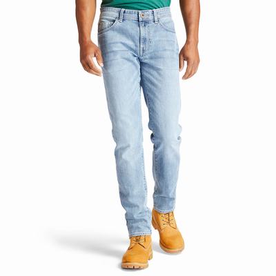 Pánské Džíny Timberland Sargent Lake Stretch Světle Blankyt | TI69572-391