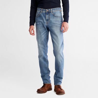 Pánské Džíny Timberland Sargent Lake Stretch Světle Blankyt | TI97584-306