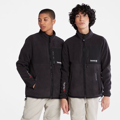 Pánské Fleece Bundy Timberland All Gender Polartec® Černé | TI15736-348