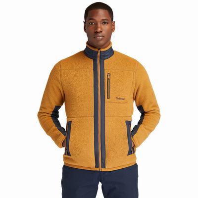 Pánské Fleece Bundy Timberland Sherpa Světle Hnědé | TI05436-263
