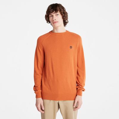 Pánské Jumpers Timberland Crewneck Raglan Oranžové | TI08965-736