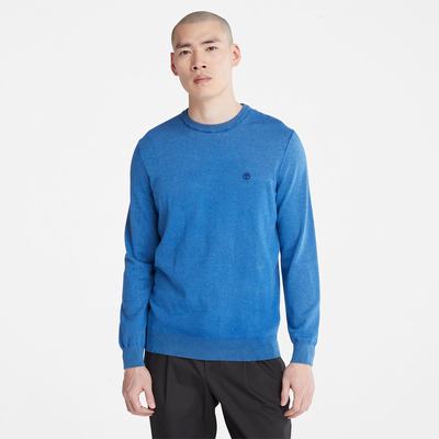 Pánské Jumpers Timberland EK+ Crewneck Tmavě Blankyt | TI24308-273