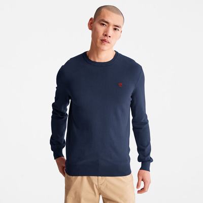 Pánské Jumpers Timberland EK+ Lightweight Tmavě Blankyt | TI80593-950