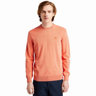 Pánské Jumpers Timberland Lightweight Washed Oranžové | TI06458-193