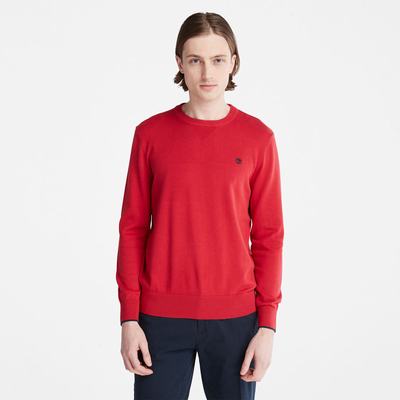 Pánské Jumpers Timberland Williams River Crewneck Červené | TI27381-318