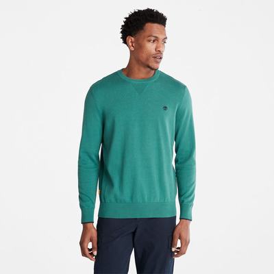 Pánské Jumpers Timberland Williams River Crewneck Zelene | TI50321-368