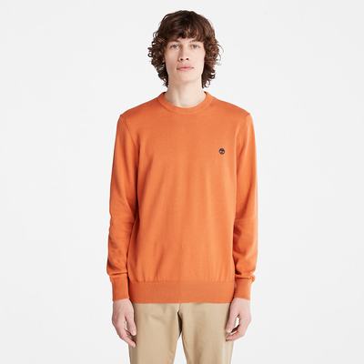 Pánské Jumpers Timberland Williams River Crewneck Oranžové | TI97248-405