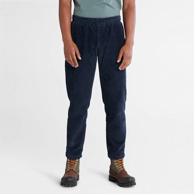 Pánské Kalhoty Timberland Corduroy Tmavě Blankyt | TI51249-238