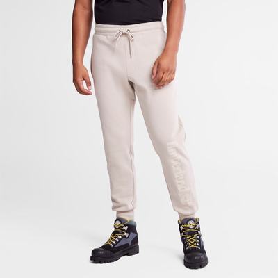 Pánské Kalhoty Timberland Logo Sweatpants Taupe | TI18325-580