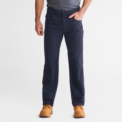 Pánské Kalhoty Timberland PRO® Ironhide Flex Platene Pracovní Tmavě Blankyt | TI97235-914