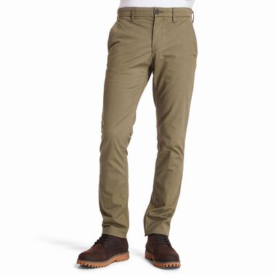 Pánské Kalhoty Timberland Sargent Lake Slim-Fit Chinos Zelene | TI89621-581