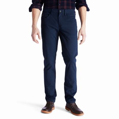 Pánské Kalhoty Timberland Sargent Lake Twill Tmavě Blankyt | TI36084-396