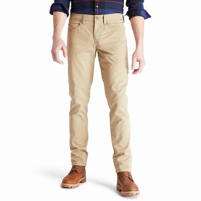 Pánské Kalhoty Timberland Sargent Lake Twill Hnědožlutý | TI75210-597