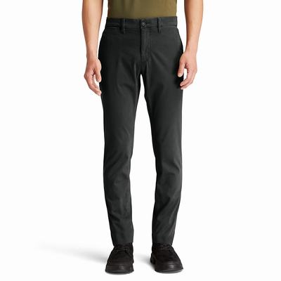 Pánské Kalhoty Timberland Sargent Lake Ultrastretch Chinos Černé | TI86275-186