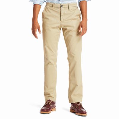 Pánské Kalhoty Timberland Squam Lake Twill Chinos Béžový | TI13497-387